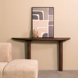 LABEL51 Sidetable Wow - Espresso - Mangohout - 135 cm van LABEL51 – Luxe comfort op maat van PureWonen. Vraag naar de beste prijs.