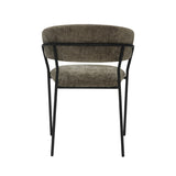 LABEL51 Eetkamerstoel Luuk - Hunter - Elite - Black Frame