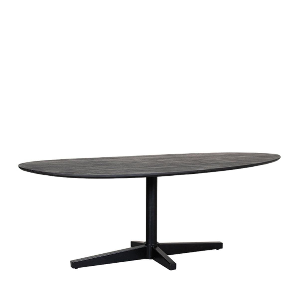 LABEL51 Eetkamertafel Rosie - Zwart - Mangohout - 260x110 cm van LABEL51 – Luxe comfort op maat van PureWonen. Vraag naar de beste prijs.
