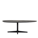 LABEL51 Eetkamertafel Rosie - Zwart - Mangohout - 260x110 cm van LABEL51 – Luxe comfort op maat van PureWonen. Vraag naar de beste prijs.