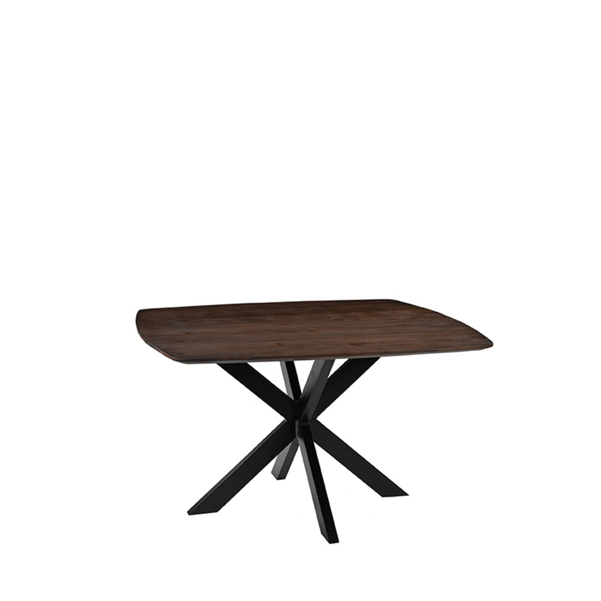 LABEL51 Eetkamertafel Blake - Espresso - Mangohout - 130x130 cm van LABEL51 – Luxe comfort op maat van PureWonen. Vraag naar de beste prijs.
