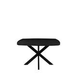 LABEL51 Eetkamertafel Blake - Zwart - Mangohout - 140x140 cm van LABEL51 - laagste prijs offerte van PureWonen