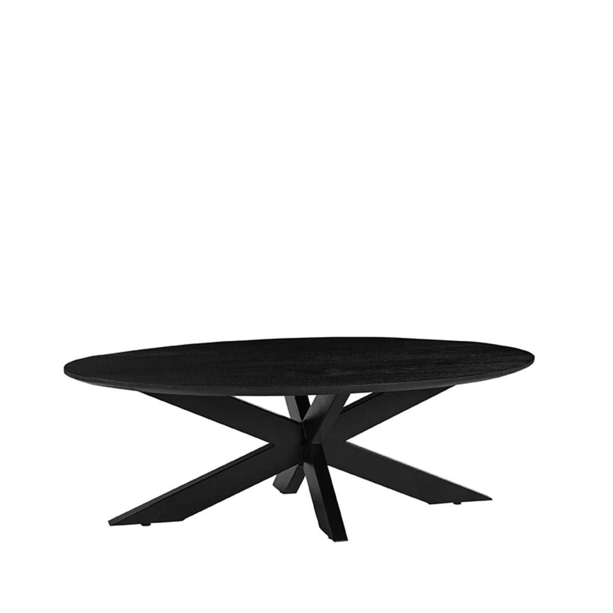 LABEL51 Salontafel James - Zwart - Mangohout - 130 cm van LABEL51 - laagste prijs offerte van PureWonen