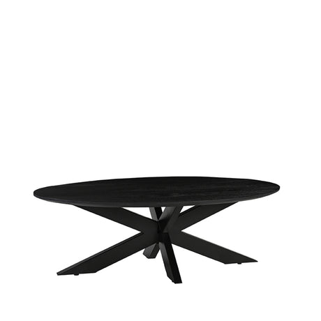 LABEL51 Salontafel James - Zwart - Mangohout - 130 cm van LABEL51 - laagste prijs offerte van PureWonen