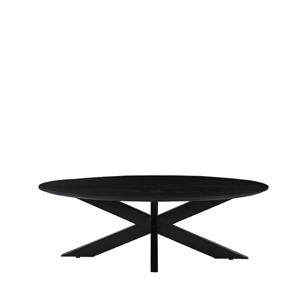 LABEL51 Salontafel James - Zwart - Mangohout - 130 cm van LABEL51 - laagste prijs offerte van PureWonen