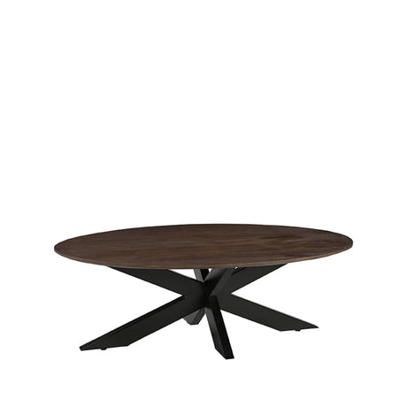 LABEL51 Salontafel James - Espresso - Mangohout - 130 cm van LABEL51 – Luxe comfort op maat van PureWonen. Vraag naar de beste prijs.
