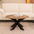 LABEL51 Salontafel Otis - Nature - Mangohout - 80 cm van LABEL51 - laagste prijs offerte van PureWonen