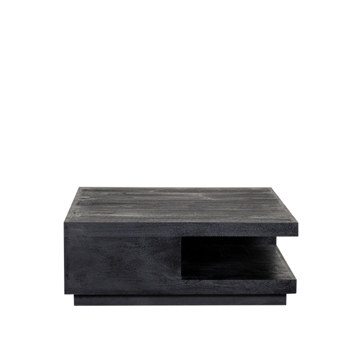 LABEL51 Salontafel Square - Zwart - Mangohout - 80 cm van LABEL51 – Luxe comfort op maat van PureWonen. Vraag naar de beste prijs.