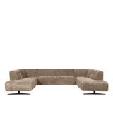 LABEL51 Bank Rodano - Clay - Elite - U-Bank van LABEL51 – Luxe comfort op maat van PureWonen. Vraag naar de beste prijs.