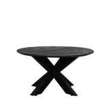 LABEL51 Salontafel Otis - Zwart - Mangohout - 80 cm van LABEL51 – Luxe comfort op maat van PureWonen. Vraag naar de beste prijs.