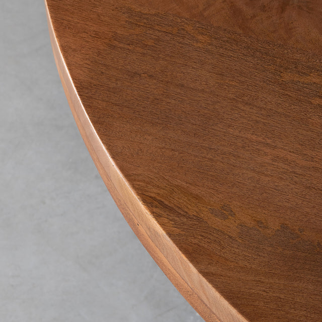 LABEL51 Eetkamertafel Elly - Nature - Mangohout - 140x140 cm van LABEL51 – Luxe comfort op maat van PureWonen. Vraag naar de beste prijs.