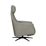 LABEL51 Fauteuil Lund - Truffel grijs - Boucle - One Size