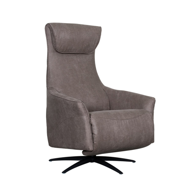 LABEL51 Fauteuil Lund - Taupe - Micro Suede van LABEL51 – Luxe comfort op maat van PureWonen. Vraag naar de beste prijs.