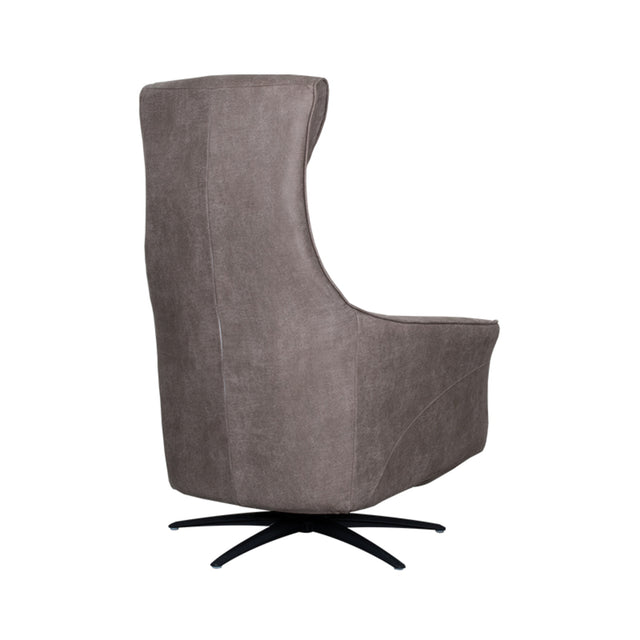 LABEL51 Fauteuil Lund - Taupe - Micro Suede van LABEL51 – Luxe comfort op maat van PureWonen. Vraag naar de beste prijs.
