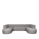 LABEL51 Bank Espen - Stone - Elite - U-Bank van LABEL51 – Luxe comfort op maat van PureWonen. Vraag naar de beste prijs.