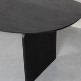 LABEL51 Eetkamertafel Cooper - Zwart - Mangohout - 250x110 cm van LABEL51 - laagste prijs offerte van PureWonen