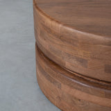 LABEL51 Salontafel Milly - Nature - Mangohout - 70 cm van LABEL51 – Luxe comfort op maat van PureWonen. Vraag naar de beste prijs.