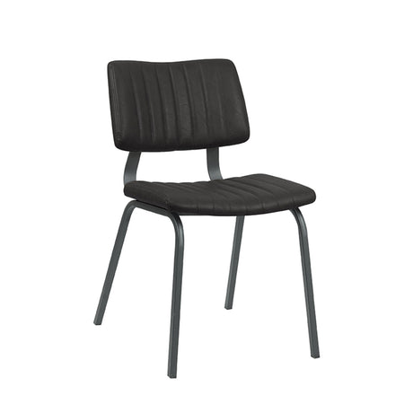 LABEL51 Eetkamerstoel Gusto - Zwart - PU-Leder van LABEL51 - laagste prijs offerte van PureWonen