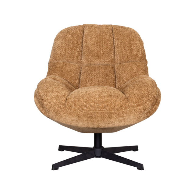 LABEL51 Fauteuil Huxley - Cognac - Elite van LABEL51 – Luxe comfort op maat van PureWonen. Vraag naar de beste prijs.