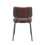 LABEL51 Eetkamerstoel Gusto - Bruin - PU-Leder van LABEL51 – Luxe comfort op maat van PureWonen. Vraag naar de beste prijs.