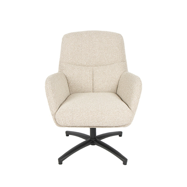 LABEL51 Fauteuil Chill Zone - Naturel - Boucle van LABEL51 – Luxe comfort op maat van PureWonen. Vraag naar de beste prijs.