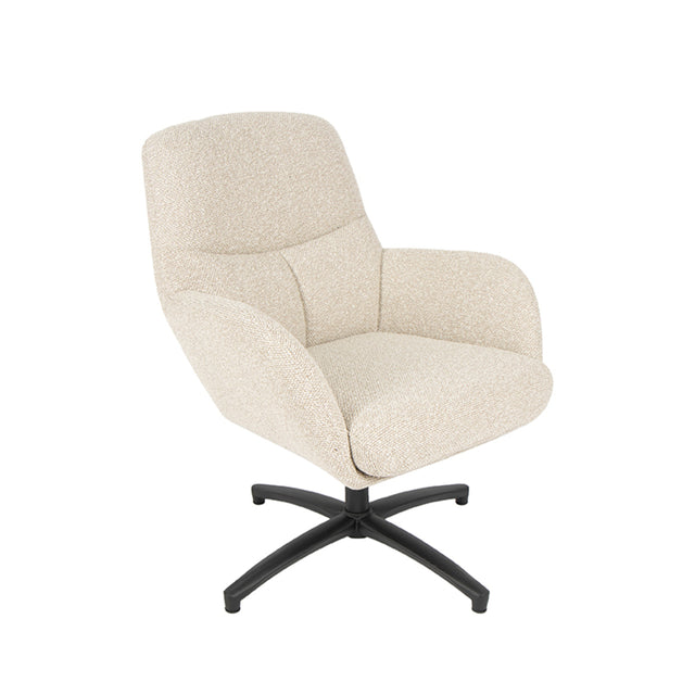 LABEL51 Fauteuil Chill Zone - Naturel - Boucle van LABEL51 – Luxe comfort op maat van PureWonen. Vraag naar de beste prijs.
