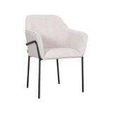 LABEL51 Eetkamerstoel Dexter - Naturel - Boucle van LABEL51 – Luxe comfort op maat van PureWonen. Vraag naar de beste prijs.