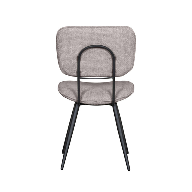 LABEL51 Eetkamerstoel Liva - Stone - Elite van LABEL51 – Luxe comfort op maat van PureWonen. Vraag naar de beste prijs.