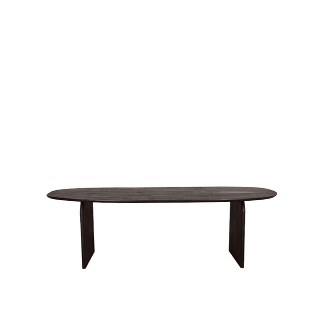 LABEL51 Eetkamertafel Cooper - Espresso - Mangohout - 210x110 cm