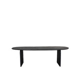 LABEL51 Eetkamertafel Cooper - Zwart - Mangohout - 210x110 cm van LABEL51 – Luxe comfort op maat van PureWonen. Vraag naar de beste prijs.