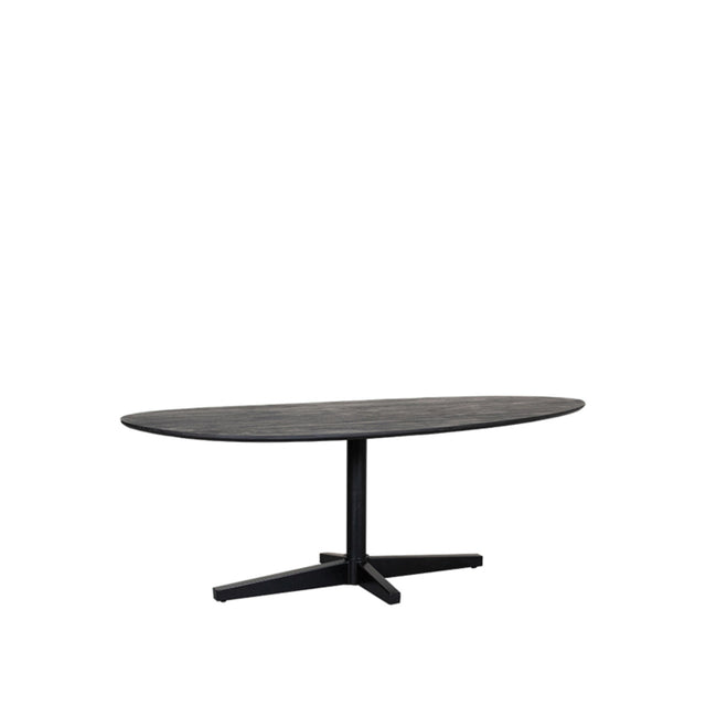 LABEL51 Eetkamertafel Rosie - Zwart - Mangohout - 180x100 cm van LABEL51 – Luxe comfort op maat van PureWonen. Vraag naar de beste prijs.