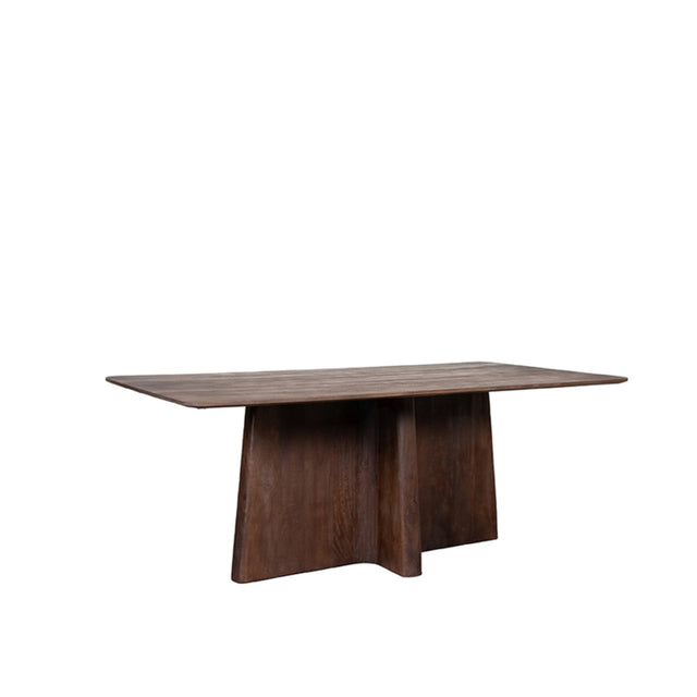 LABEL51 Eetkamertafel Scott - Espresso - Mangohout van LABEL51 – Luxe comfort op maat van PureWonen. Vraag naar de beste prijs.