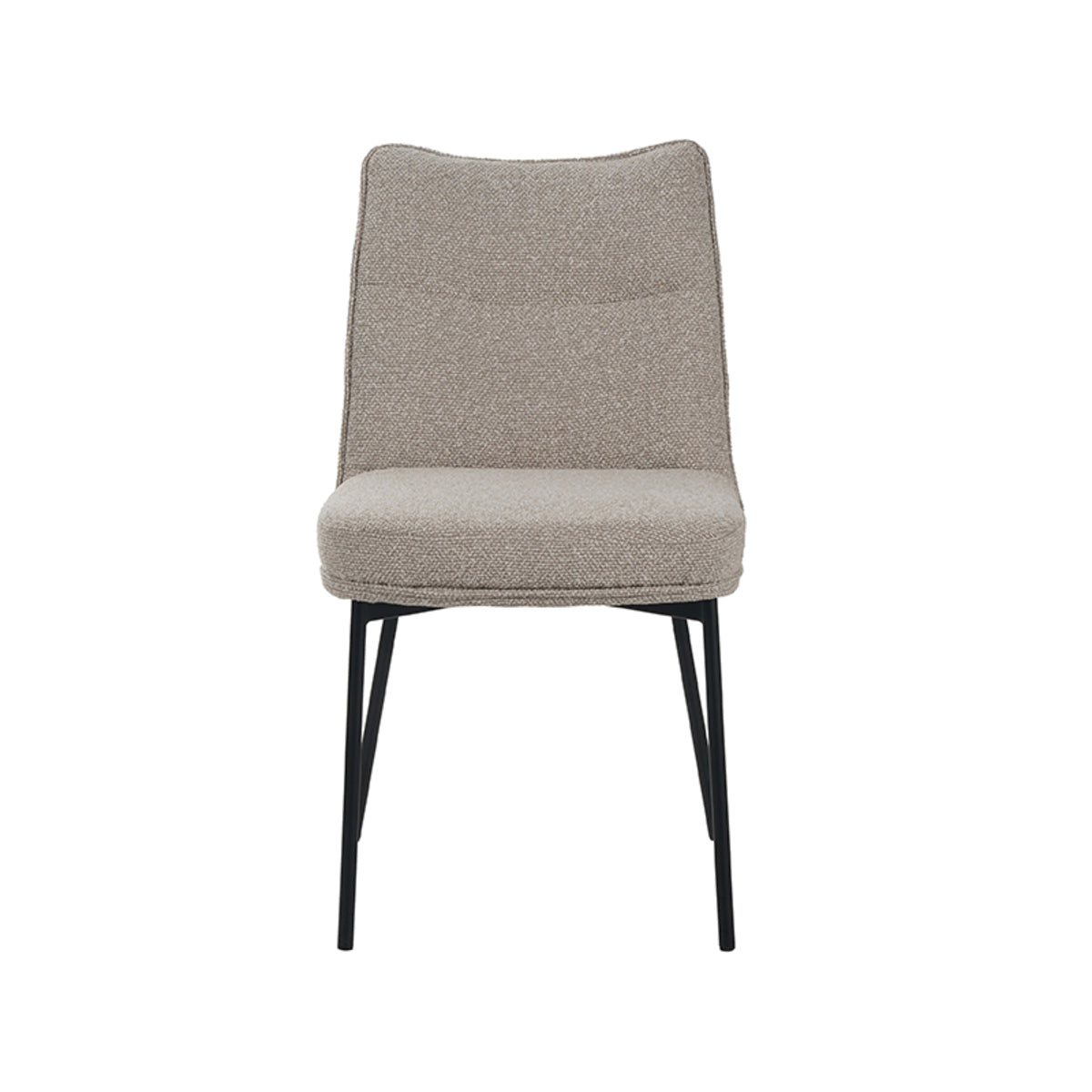 LABEL51 Eetkamerstoel Lennon - Naturel - Boucle van LABEL51 – Luxe comfort op maat van PureWonen. Vraag naar de beste prijs.