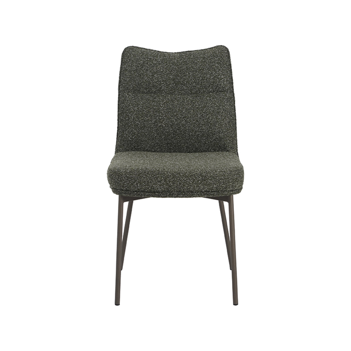 LABEL51 Eetkamerstoel Lennon - Forest - Boucle van LABEL51 – Luxe comfort op maat van PureWonen. Vraag naar de beste prijs.