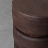 LABEL51 Bijzettafel Milly - Espresso - Mangohout - 35 cm van LABEL51 – Luxe comfort op maat van PureWonen. Vraag naar de beste prijs.