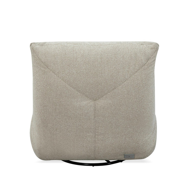 LABEL51 Fauteuil Relax & Recharge - Naturel - Boucle van LABEL51 – Luxe comfort op maat van PureWonen. Vraag naar de beste prijs.