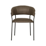 LABEL51 Eetkamerstoel Luuk - Moss - Micro Suede - Black Frame van LABEL51 – Luxe comfort op maat van PureWonen. Vraag naar de beste prijs.