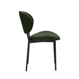 LABEL51 Eetkamerstoel Senn - Forest - Boucle - Black Frame