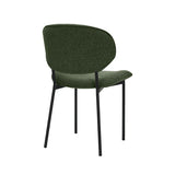 LABEL51 Eetkamerstoel Senn - Forest - Boucle - Black Frame