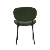 LABEL51 Eetkamerstoel Senn - Forest - Boucle - Black Frame