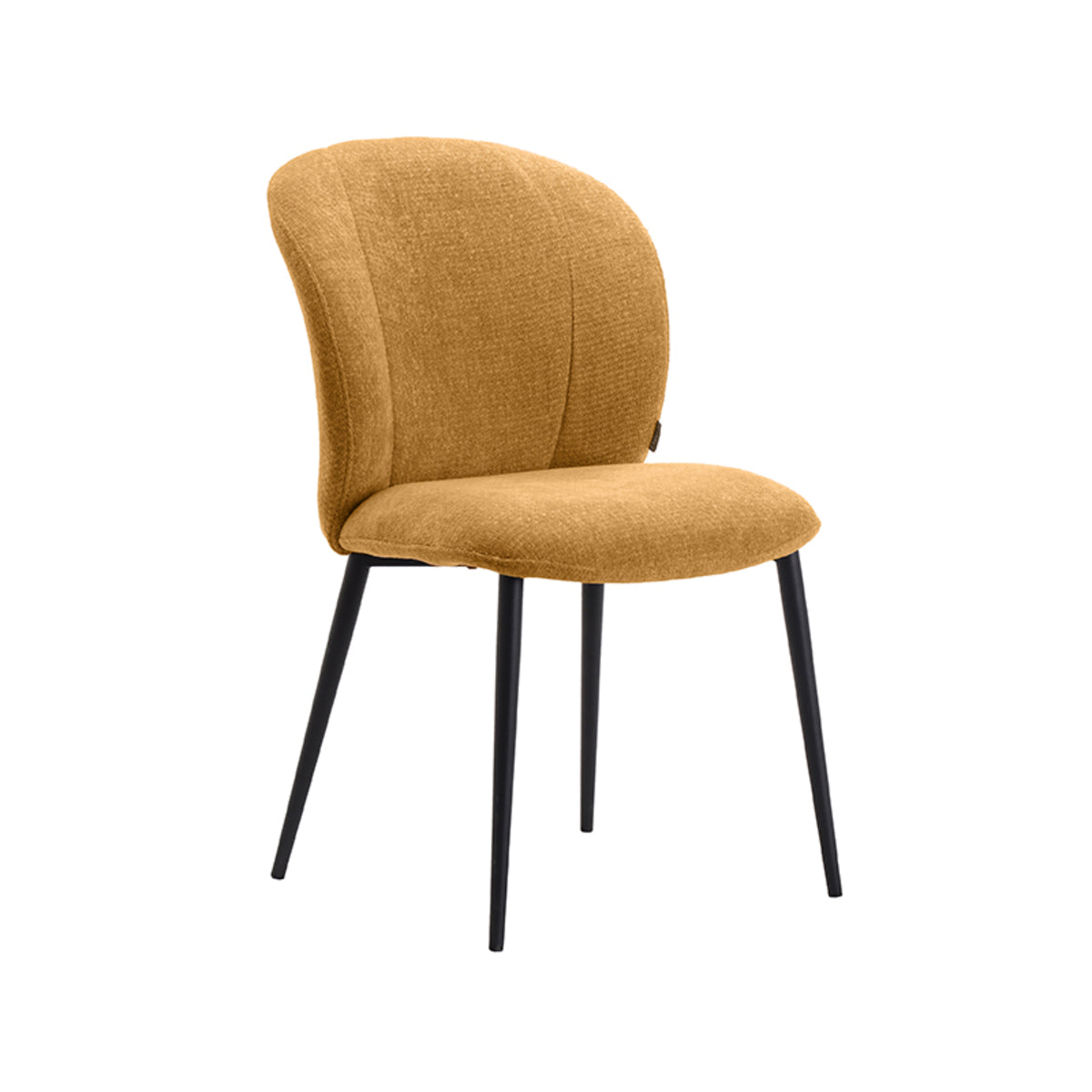 LABEL51 Eetkamerstoel Vino - Mustard - Elite van LABEL51 – Luxe comfort op maat van PureWonen. Vraag naar de beste prijs.