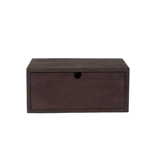 LABEL51 Wanddecoratie Hover - Espresso - Mangohout - 45 cm van LABEL51 – Luxe comfort op maat van PureWonen. Vraag naar de beste prijs.