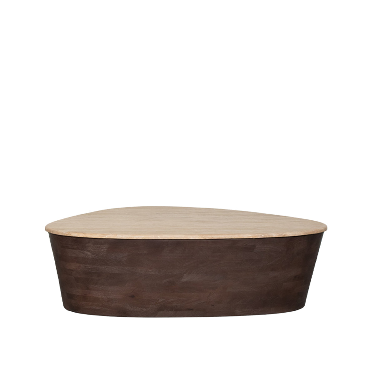 LABEL51 Salontafel Ravi - Espresso - Travertin - 110 cm van LABEL51 – Luxe comfort op maat van PureWonen. Vraag naar de beste prijs.