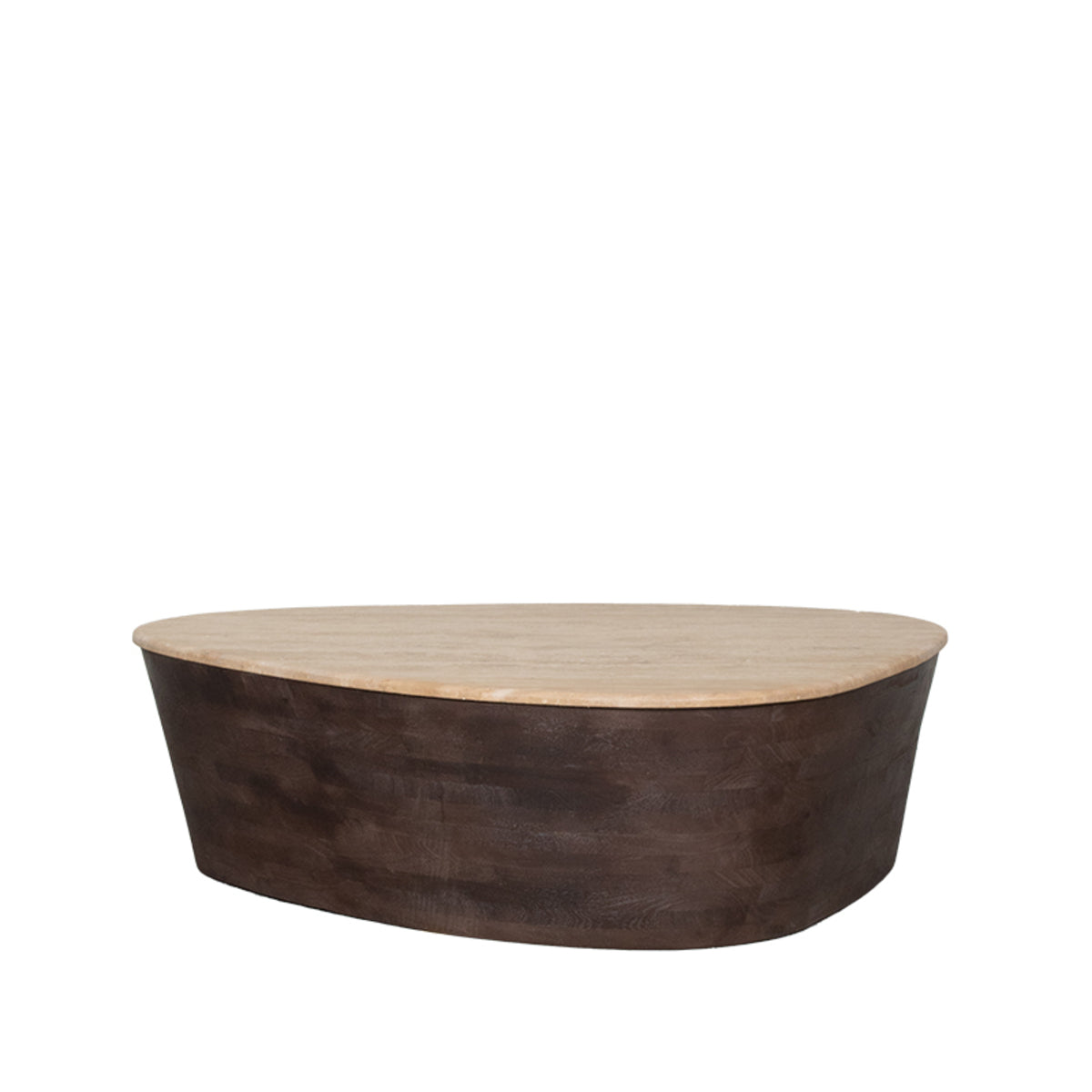LABEL51 Salontafel Ravi - Espresso - Travertin - 110 cm van LABEL51 – Luxe comfort op maat van PureWonen. Vraag naar de beste prijs.
