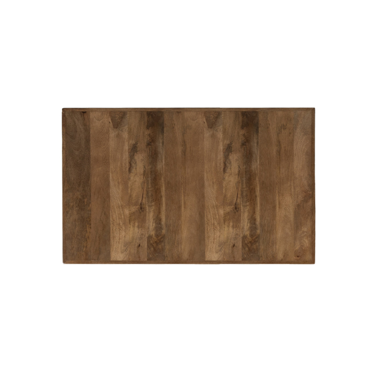 LABEL51 Eetkamertafel Tafelblad Straight Edge - Nature - Mangohout - 120 cm Straight