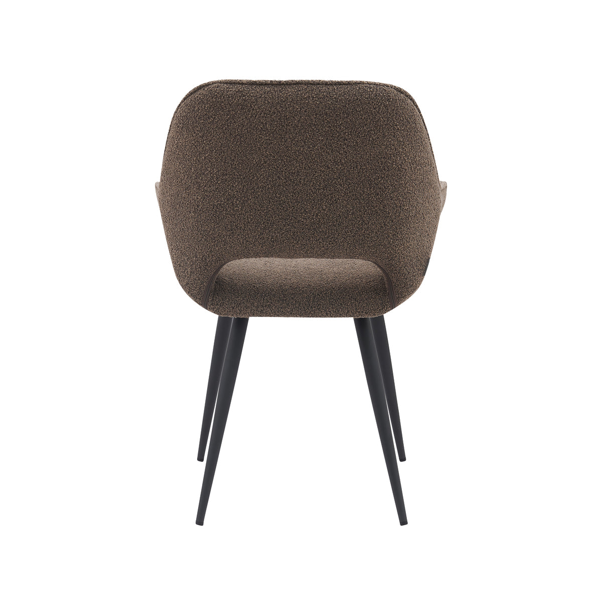 LABEL51 Eetkamerstoel Fer - Bruin - Boucle van LABEL51 - laagste prijs offerte van PureWonen