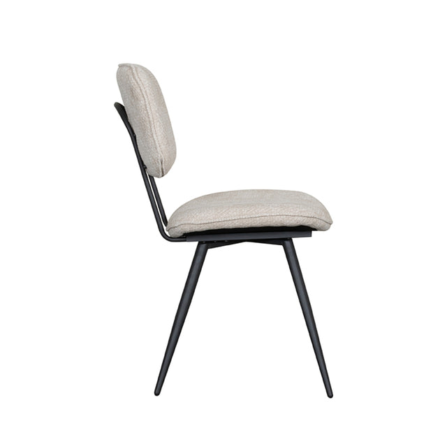 LABEL51 Eetkamerstoel Liva - Naturel - Elite van LABEL51 – Luxe comfort op maat van PureWonen. Vraag naar de beste prijs.