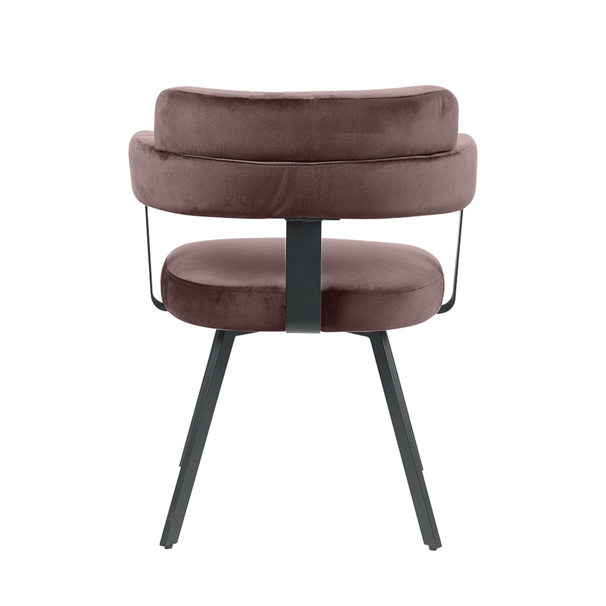 LABEL51 Eetkamerstoel Bardio - Taupe - Fluweel van LABEL51 – Luxe comfort op maat van PureWonen. Vraag naar de beste prijs.