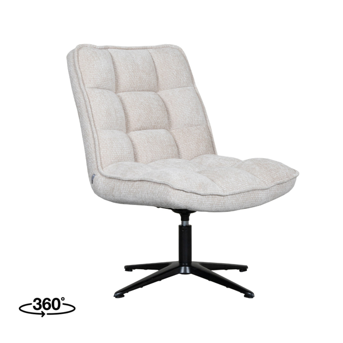 LABEL51 Fauteuil Vince - Naturel - Elite van LABEL51 – Luxe comfort op maat van PureWonen. Vraag naar de beste prijs.