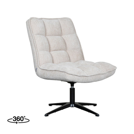 LABEL51 Fauteuil Vince - Naturel - Elite van LABEL51 – Luxe comfort op maat van PureWonen. Vraag naar de beste prijs.